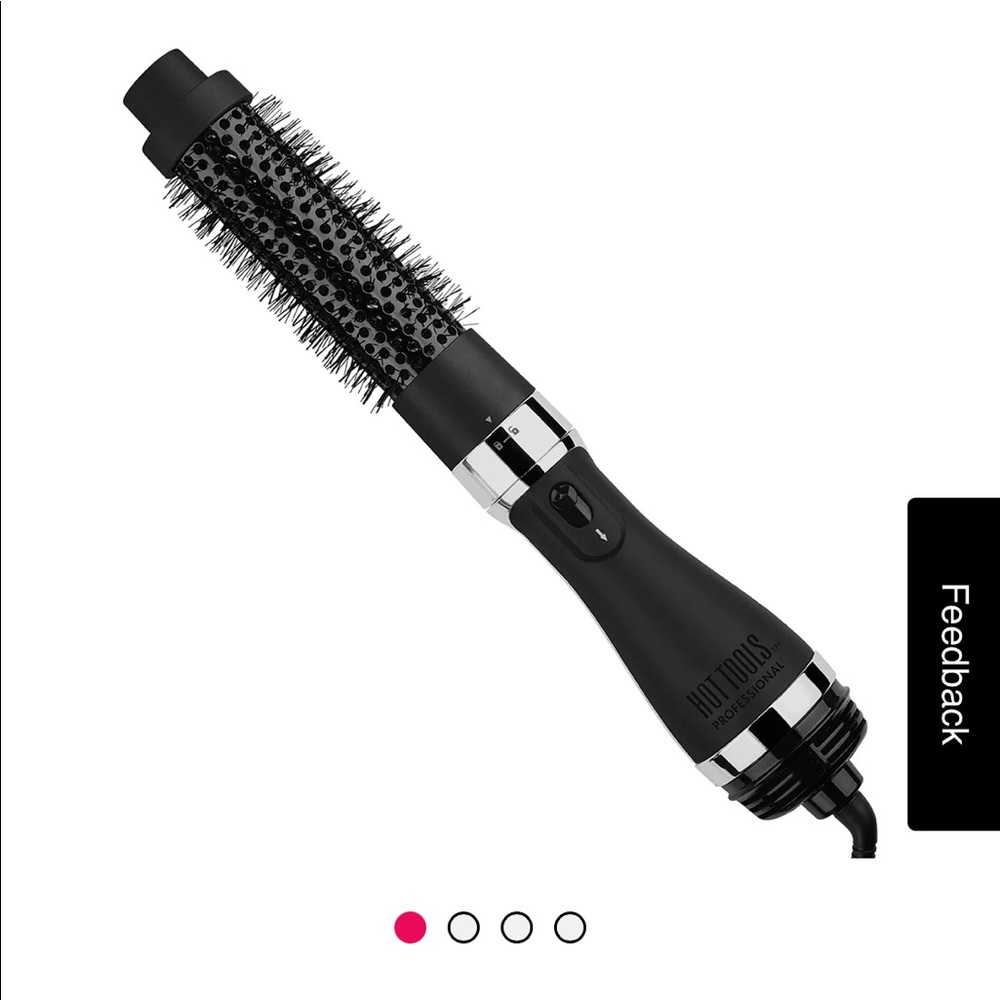 HOT TOOLS Black Gold Detachable One Step Round Brush Dryer